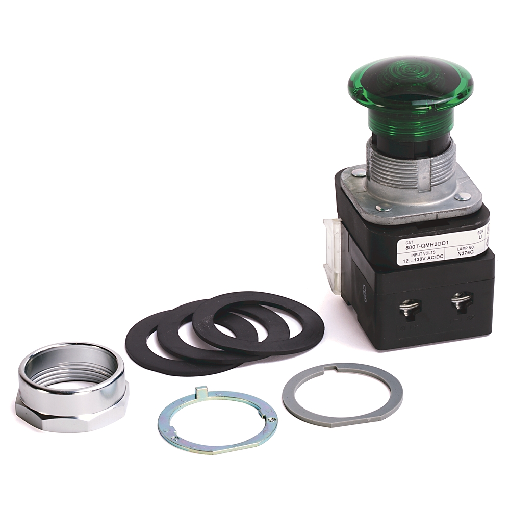 Product image for A-B 800T-QMH2GD1 30mm Momentary Pus