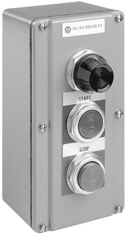 Product image for A-B 800T-2DT 30mm Push Button Stati
