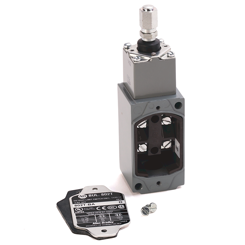 Product image for Allen-Bradley 802T-BATPE Plug-In Oiltight Limit Switch