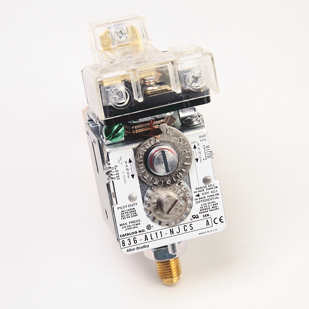 Product image for A-B 836-AL33-HJCXS15 Switch,Pressur