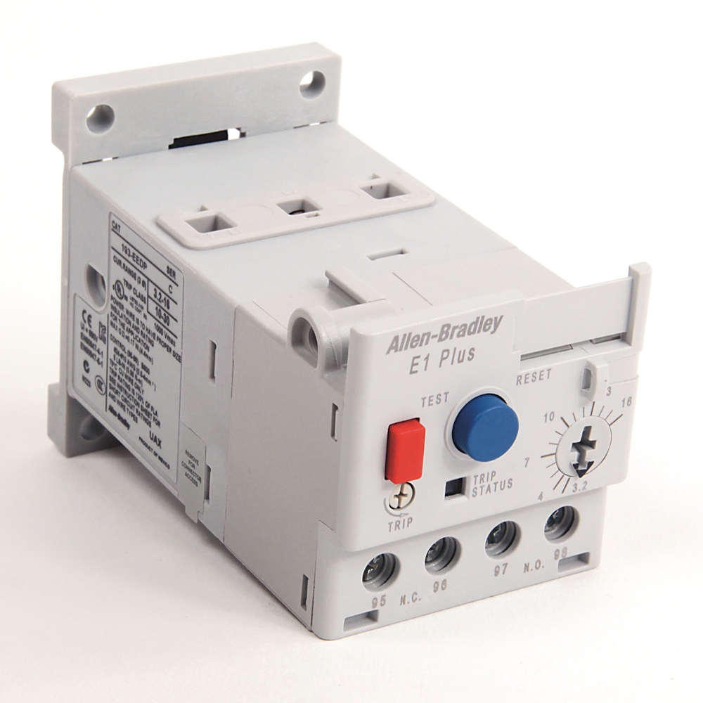 Product image for Allen-Bradley 193-EEDB E1 Plus 3.2-16.0 Amp Overload Relay