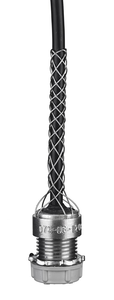 Product image for Hubbell / Kellems 073031209 Dusttight Grip, Strain Relief, .54-.73", 3/4", Insulated