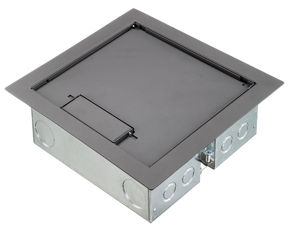 Product image for Hubbell AFB301GNTACCESS FLOOR BOX & CVR, 4 GANG DEEP GNT