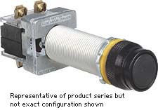 Product image for KLRK GOL1K PUSHBUTTON, MOM BLK, EXT