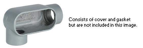 Product image for KLRK LR17CG BODY,CVR,GASK 1/2" LR F