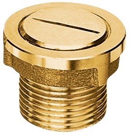 Product image for Hubbell F1539 THREADED ADJ BRASS TOP, 1"