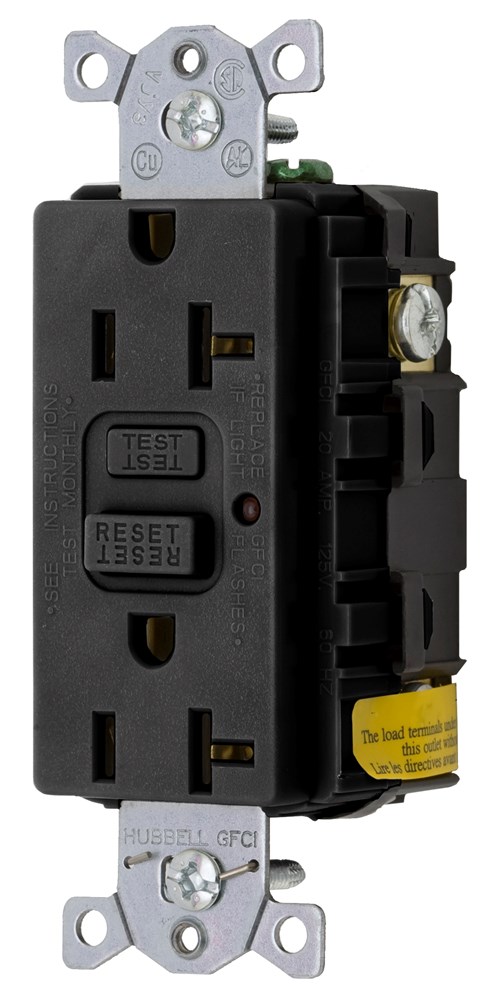 Product image for HCI GF20BKLABULK 20A 125V COMM LED