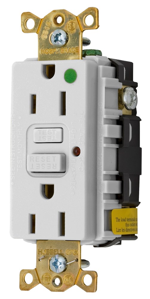 Product image for HCI GFR8200HOWLA 15A 125V COMM HOSP