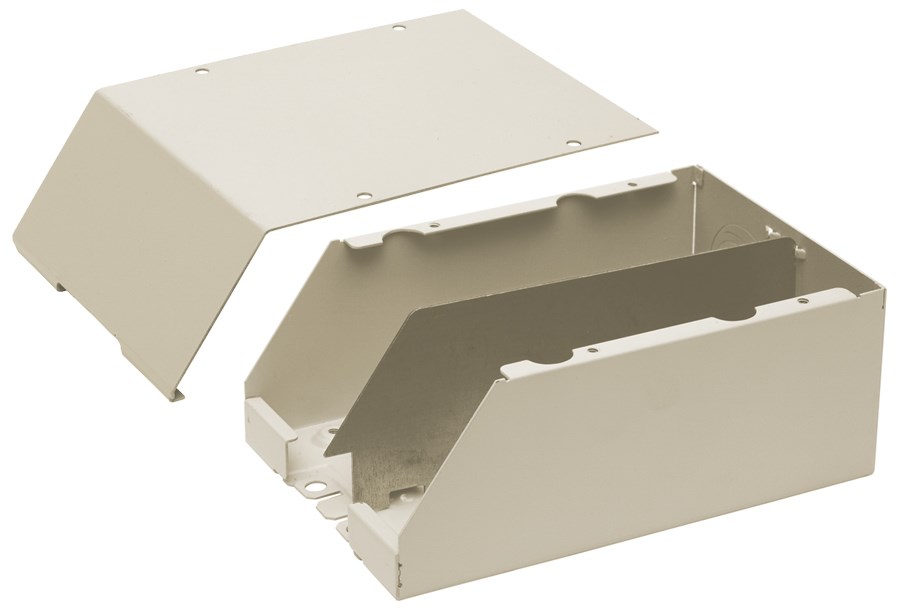 Product image for Hubbell HBL2410DFOIV Raceway, DIV ENTR END FTG, HBL2400/2400D