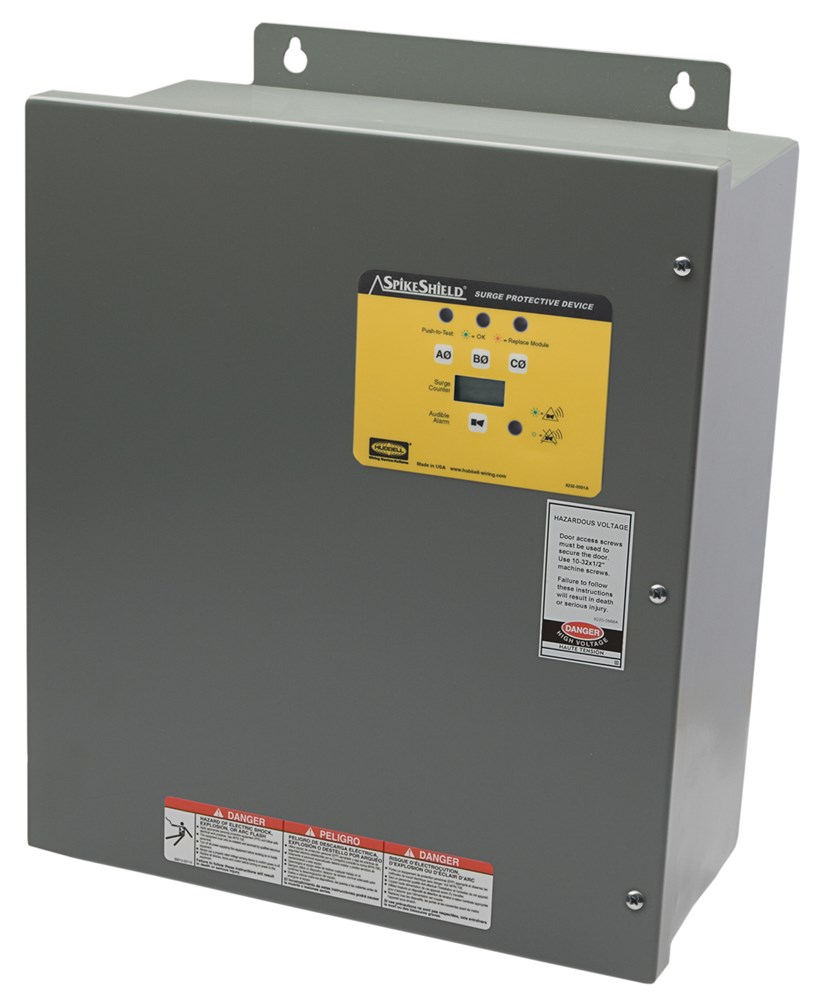 Product image for Hubbell HBL4P160A SPD PANEL, 120KA, 3PH 120/208V, A VERSION
