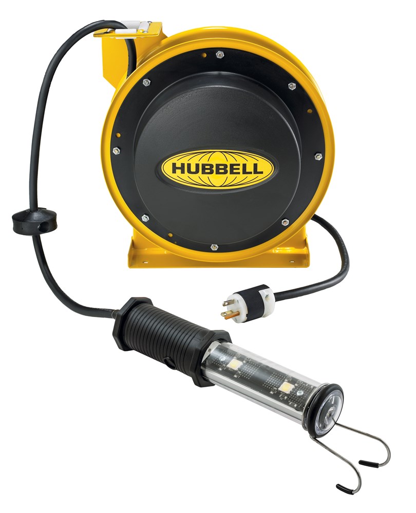 Product image for HCI HBL50162LED CORD REEL W/LED HAN