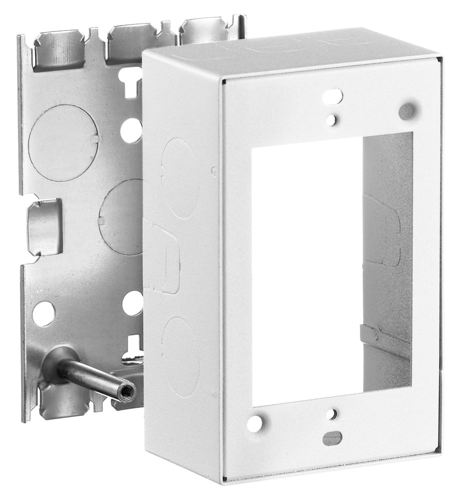 Product image for Hubbell HBL5745W Raceway, COMBO BOX, HBL500/HBL750, WH