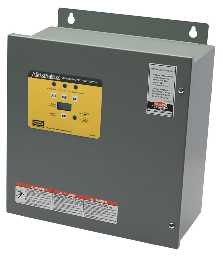 Product image for HWDK HBL8P120B SPD PANEL, 120KA, 27
