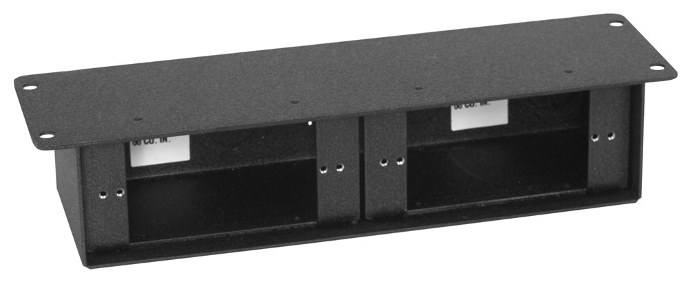 Product image for Hubbell HBLMAR2 MARQUEE UNDER DESK UNIT, 2 GANG