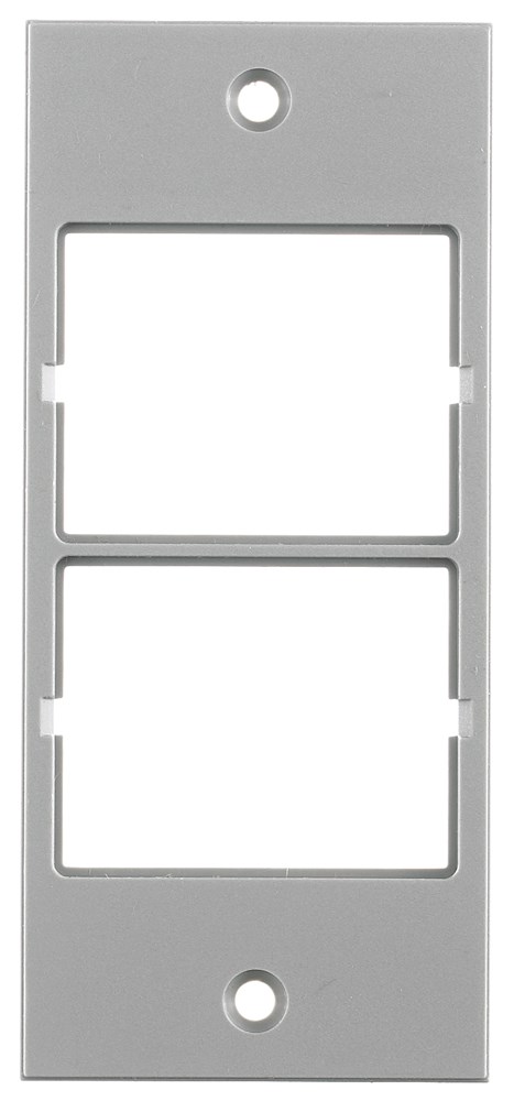 Product image for Hubbell HBLSI305SGYFACEPLATE, SCREW MT, SIEMONS, GY