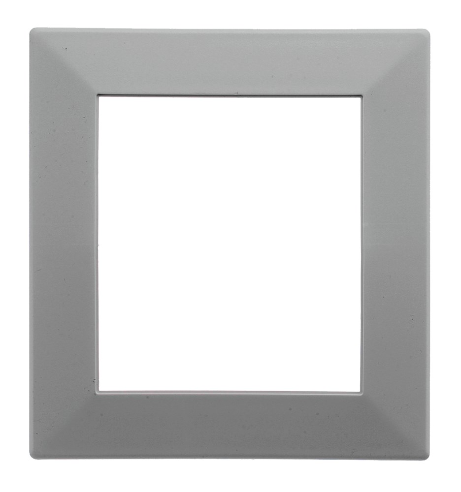 Product image for Hubbell HBLTRIM2WGY WALL BOX TRIM PLATE, 2G, GY