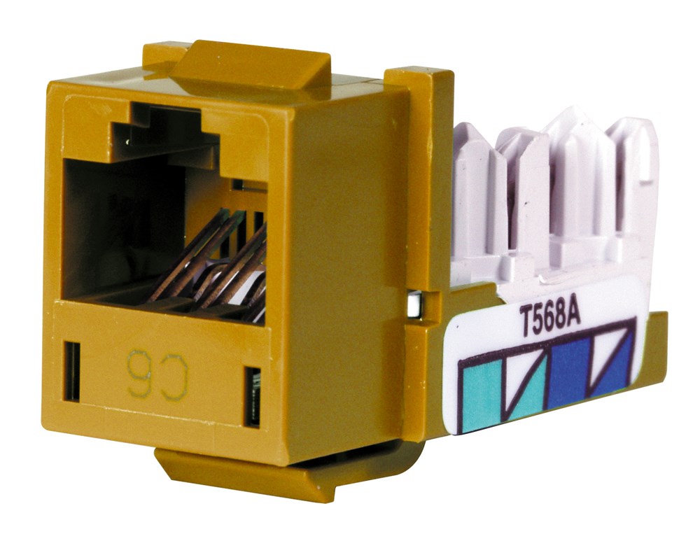 Product image for HPW HXJ6GL25 JACK, HXJ,CAT6,8POS,UN