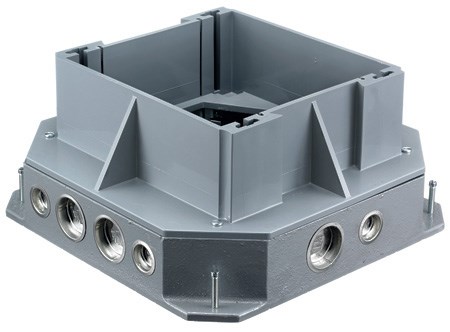 Product image for Hubbell LCFBCAF-BOX, LRG-CAP, CAST IRON w/EXT