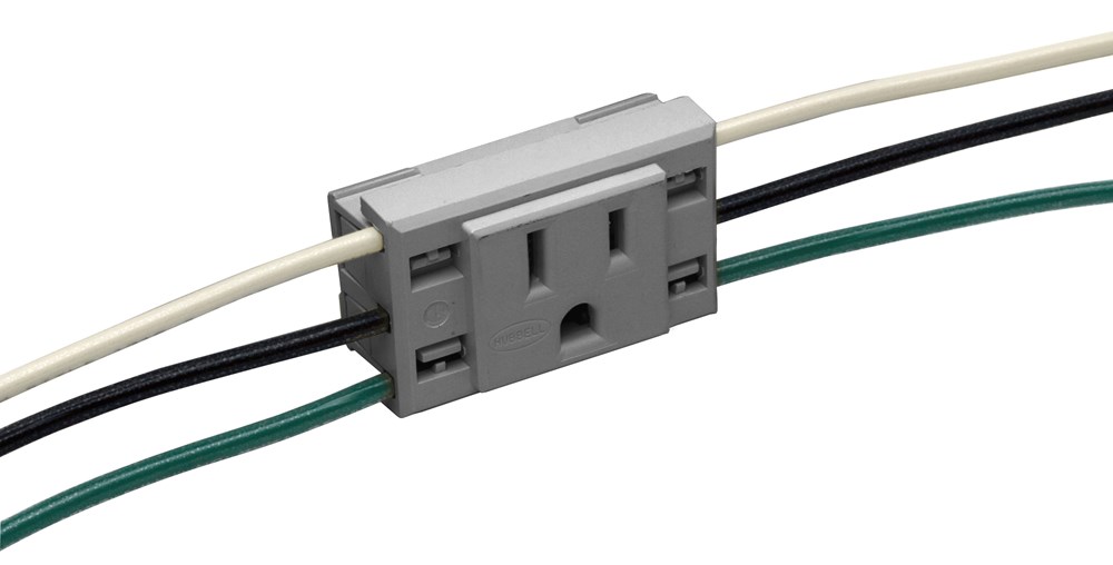 Product image for HWDK PT1RCGY RACEWAY, PLUGTRAK 15A,