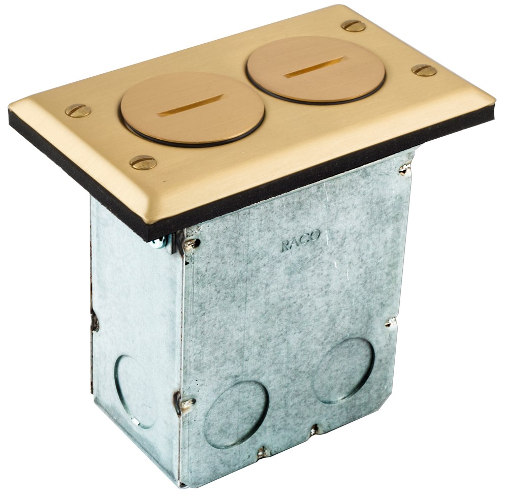 Product image for HCI RF6500BR FLOOR BOX KIT, 15A DUP