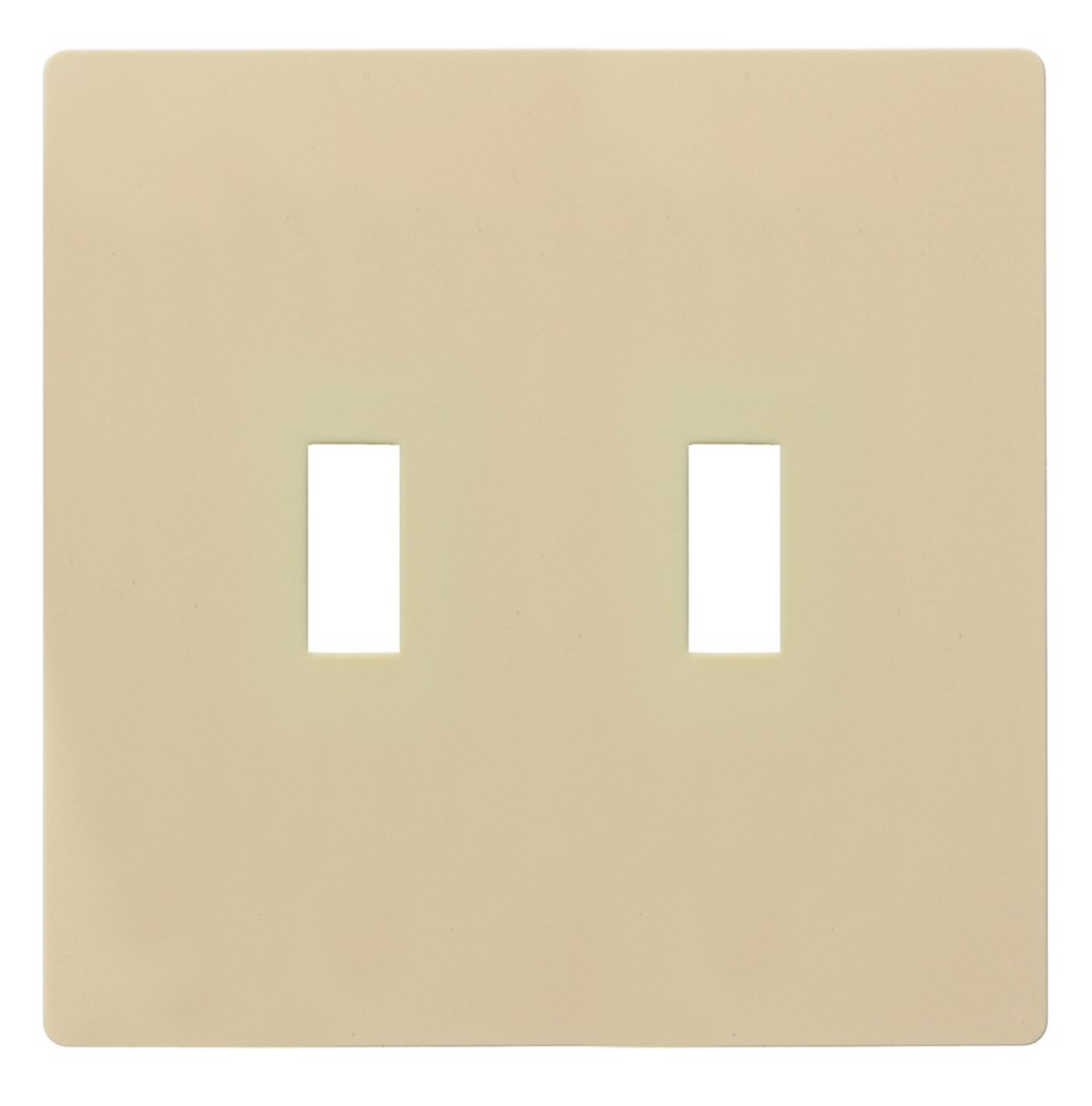 Product image for HWDK RFW2I WALLPLATE, 2G TOG, SNAP-