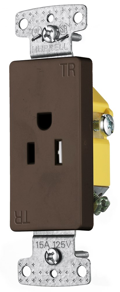 Product image for HWDK RRD151TR RESI SGL RCPT, 15A 12
