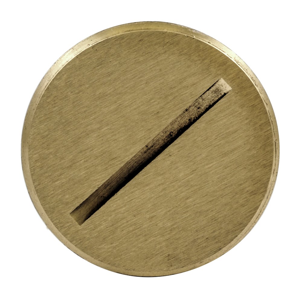 Product image for Hubbell S5007 1-1/2 Inch Fine Thread Brass Flush Plug