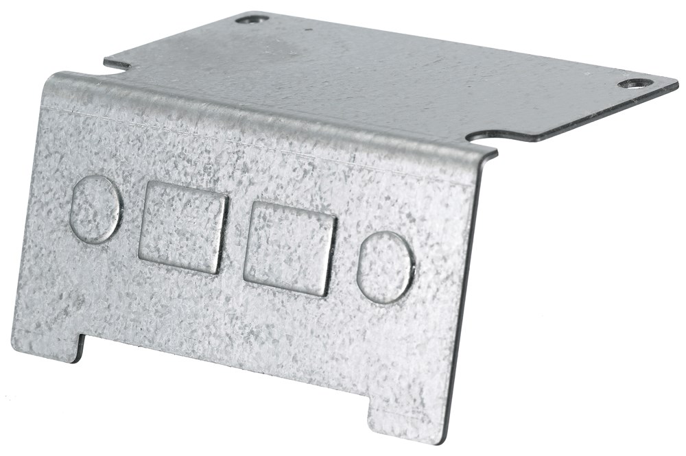 Product image for Hubbell 3SFBTP Concealed 3-Service Floor Box Voice/Data Plate