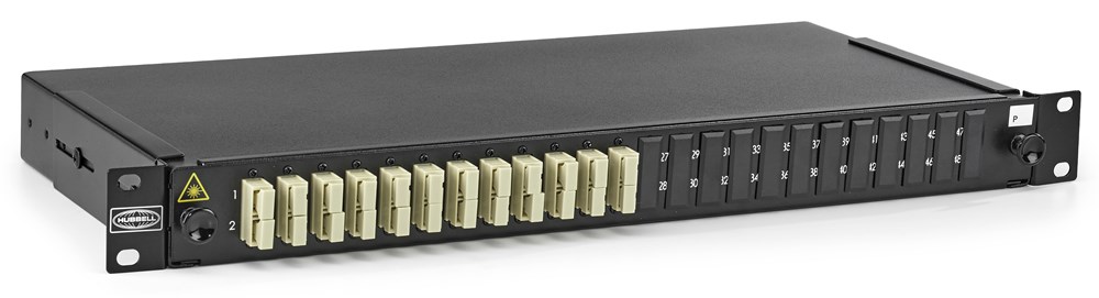 Product image for HPW FEUR48SCSM FIBER, RKMNT ENCL,1U