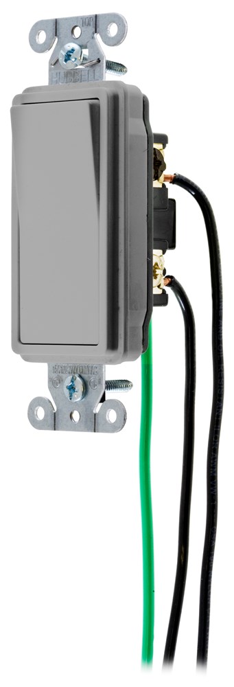 Product image for HWDK DSL320GY SWITCH, DECO, 3W, 20A