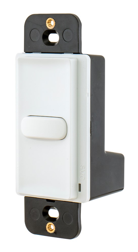 Product image for Hubbell Wiring Devices DSM30W1 100 mA 30 VDC 1-Button White Momentary Low Voltage Switch