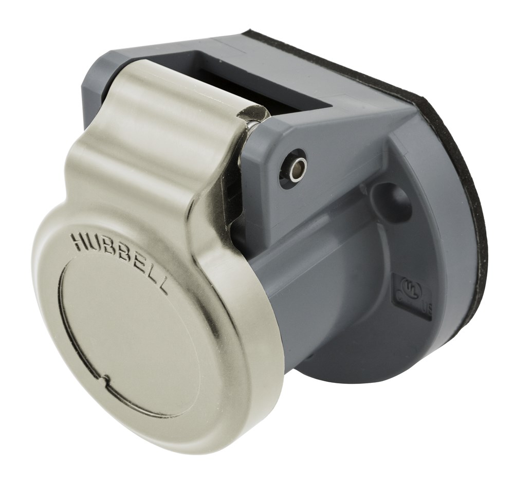 Product image for Hubbell HBL15NCW SINGLE POLE SER 15 WP COVER, WH