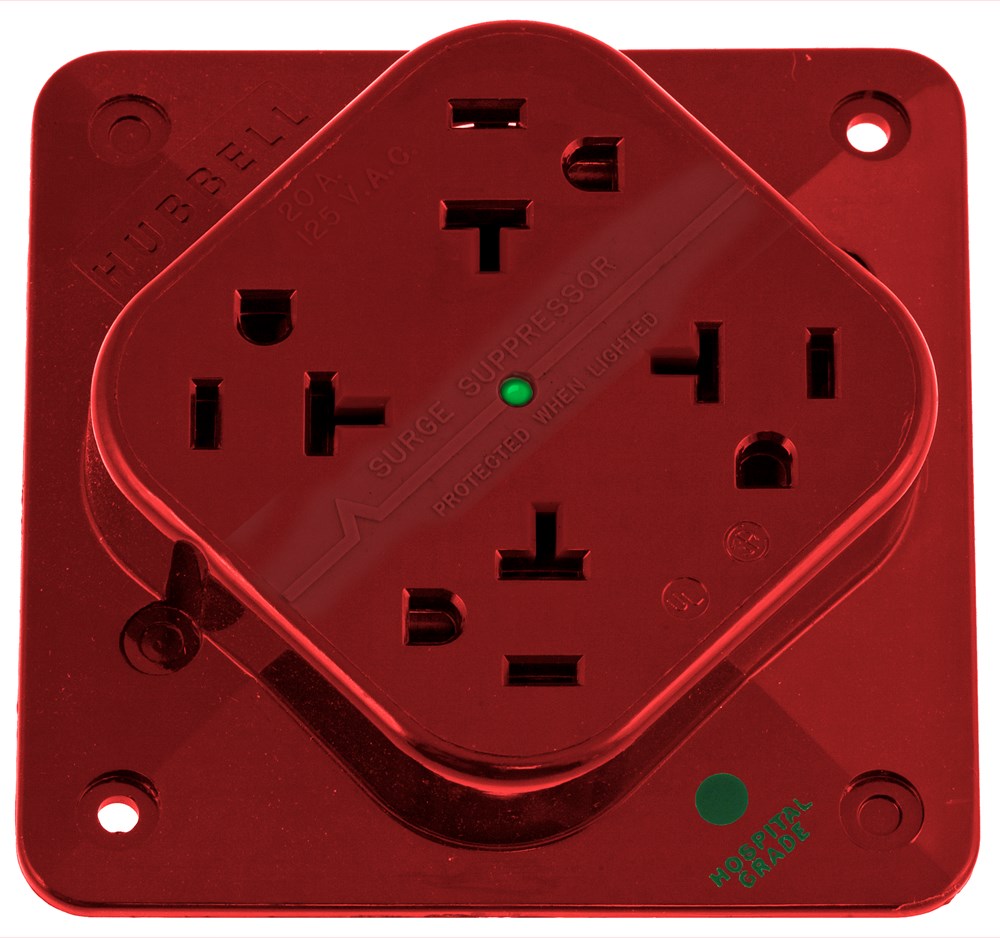 Product image for HWDK HBL420HRS 4-PLEX HG SPD RCPT,