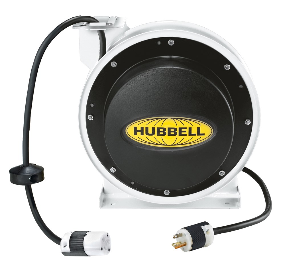 Product image for Hubbell HBL45123C20WCORD REEL, 45' 12/3, WHITE
