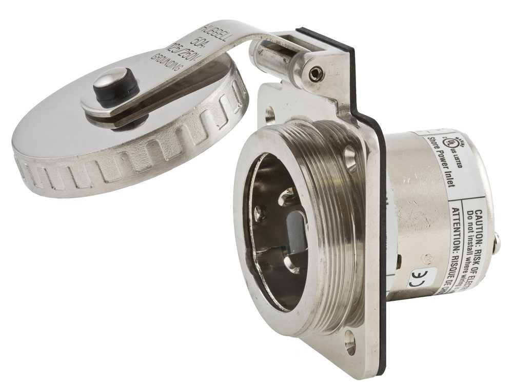 Product image for HWDK HBL504SSELCI MARINE INLET, 50A