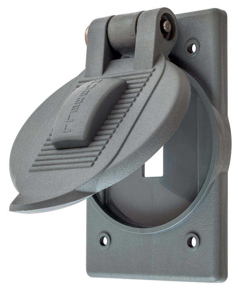 Product image for HWDK HBL5201 W PROOF TOGGLE PLATE,