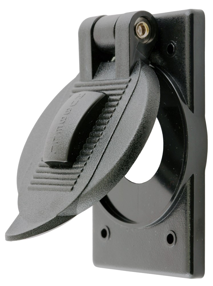 Product image for Hubbell HBL7780 LIFT COVER, POLYCARBONATE, L SER INLETS