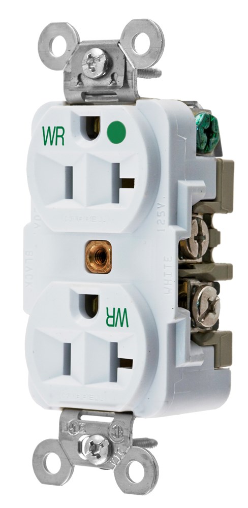 Product image for HWDK HBL8300WWR WR RCPT, DUP, SB, H