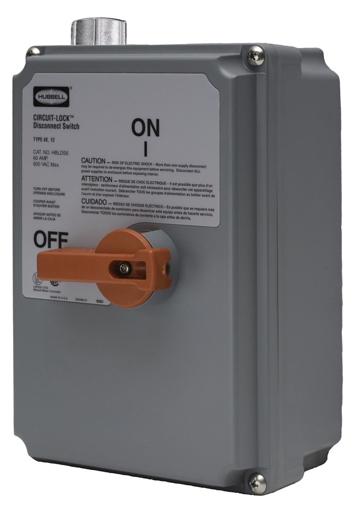 Product image for HWDK HBLDS10VFD DISCONNECT, 100A UN