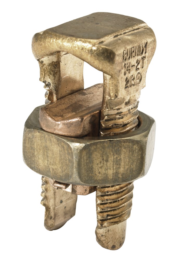 Product image for Hubbell HBTSPLITBOLTPK10 WB, GROUNDING SPLIT BOLTS, 10 PACK