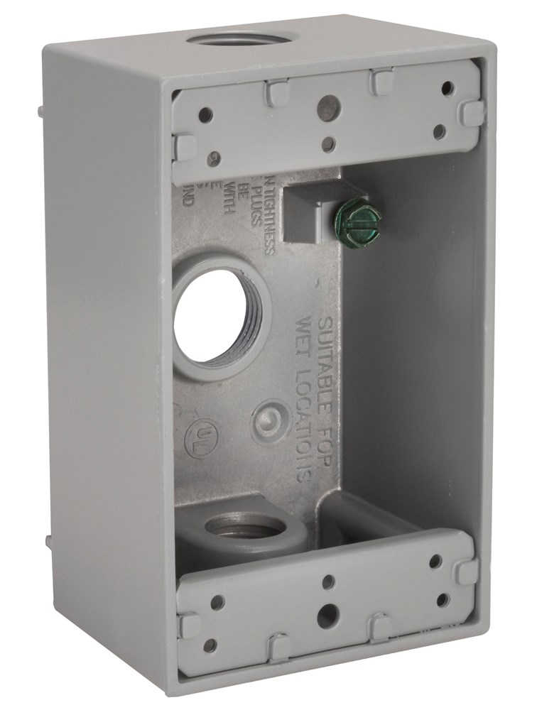 Product image for HPW HIWP05GY HOUSING, HI, W/PROOF,