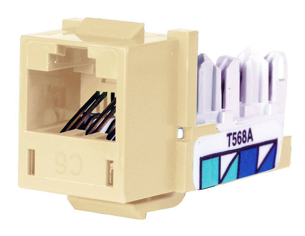 Product image for HWDK HXJ6TI JACK, HXJ,CAT6,8POS,UNI