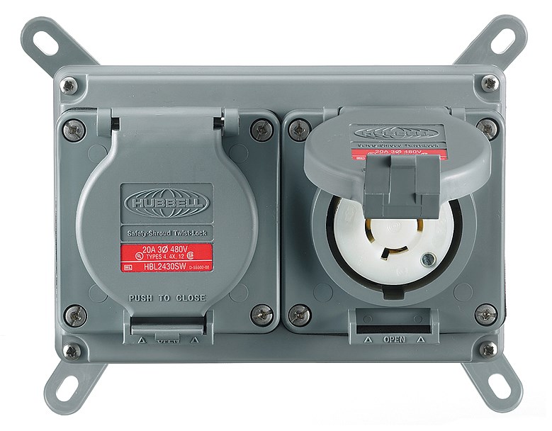 Product image for HWDK MCWF2120 PRE-WIRED W/P BOX 30A