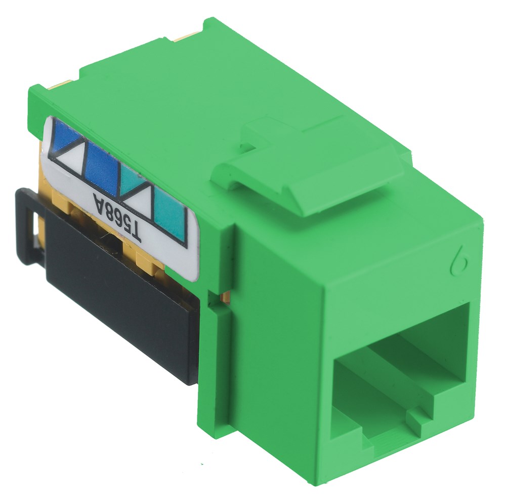 Product image for HPW NSJ6GN25 JACK, NSJ,CAT6,8POS,UN