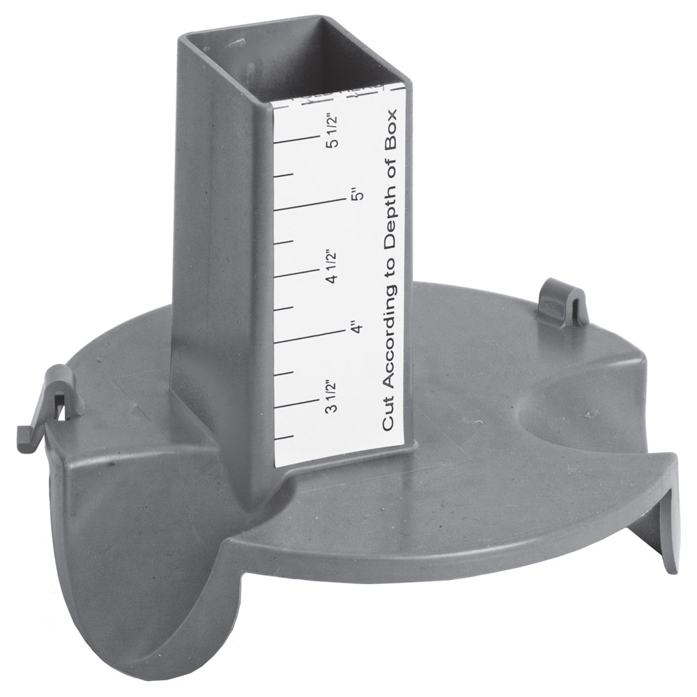 Product image for Hubbell RF408 Low Voltage Divider, use in RF400 Box when JLOAD Multimedia Outlet is used