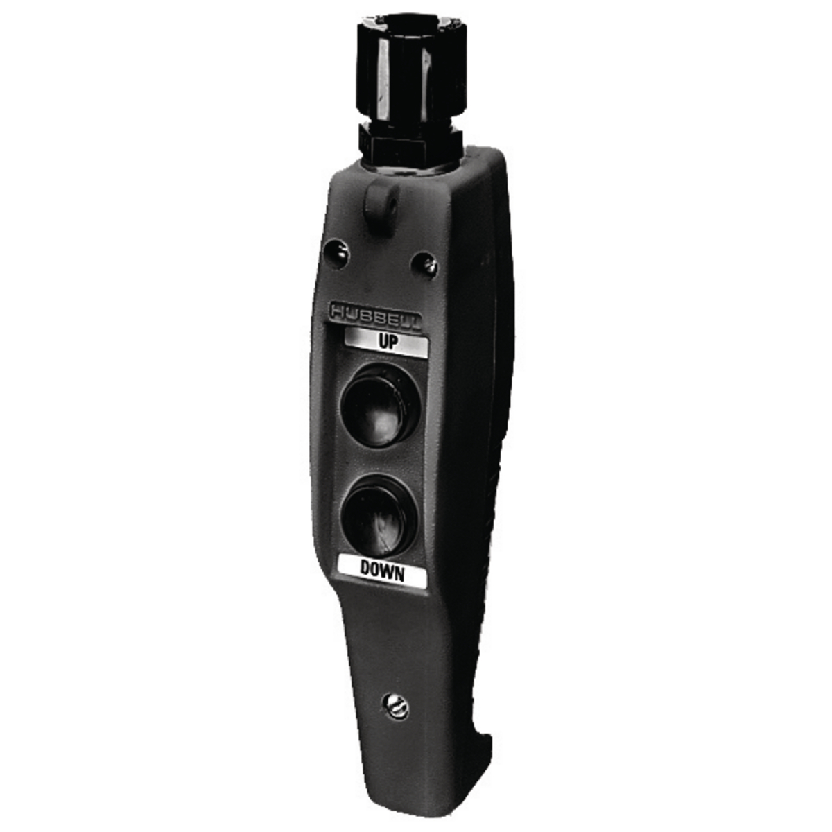 Product image for Hubbell CPB21BKCOMPACT PEND, 2 BUTTON 1 SPEED, BLACK