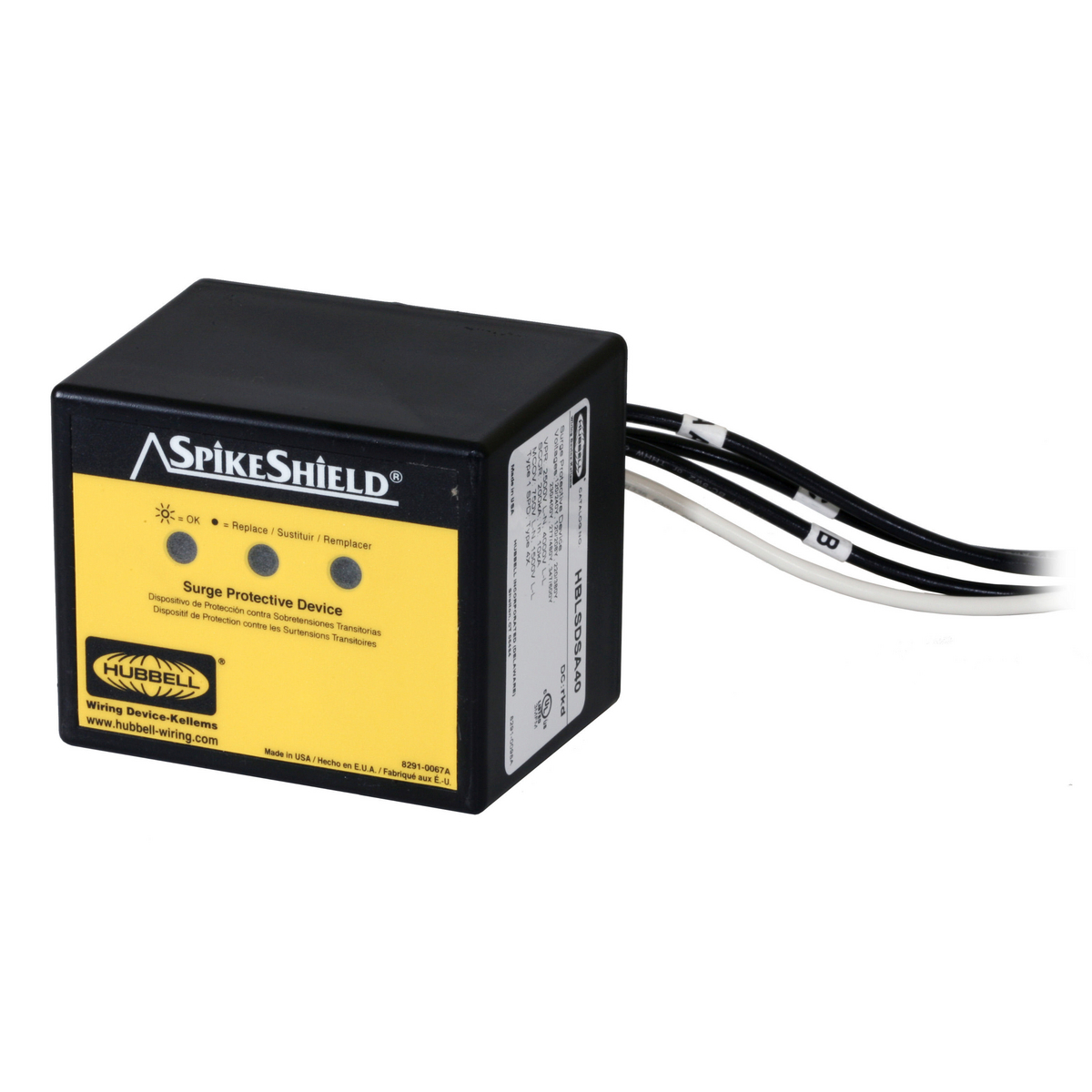 Product image for HWDK HBL11SA40 600V DELTA THREE PHA