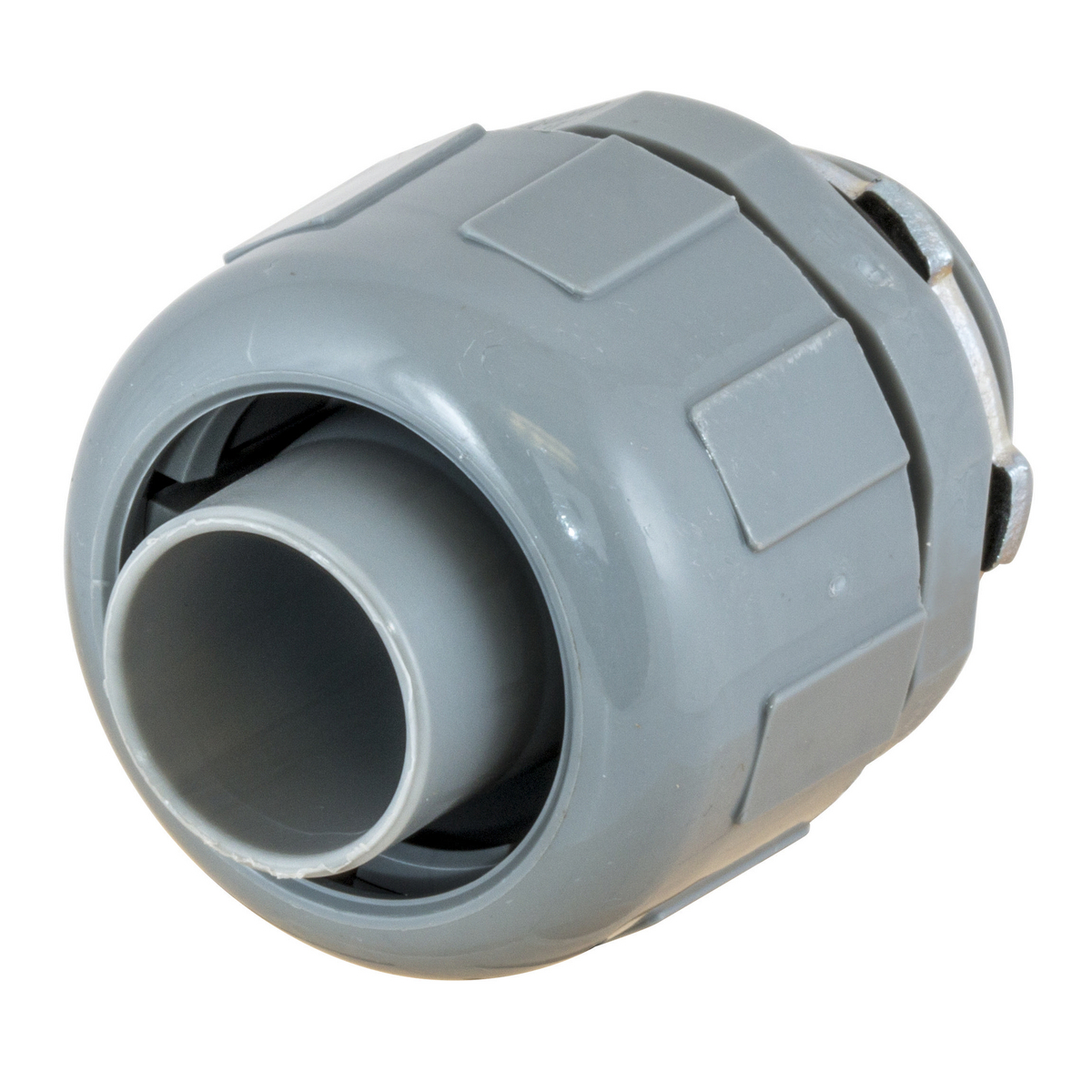 Product image for Hubbell P075CGY STR Male L/T C CONN, 3/4", NM, GY