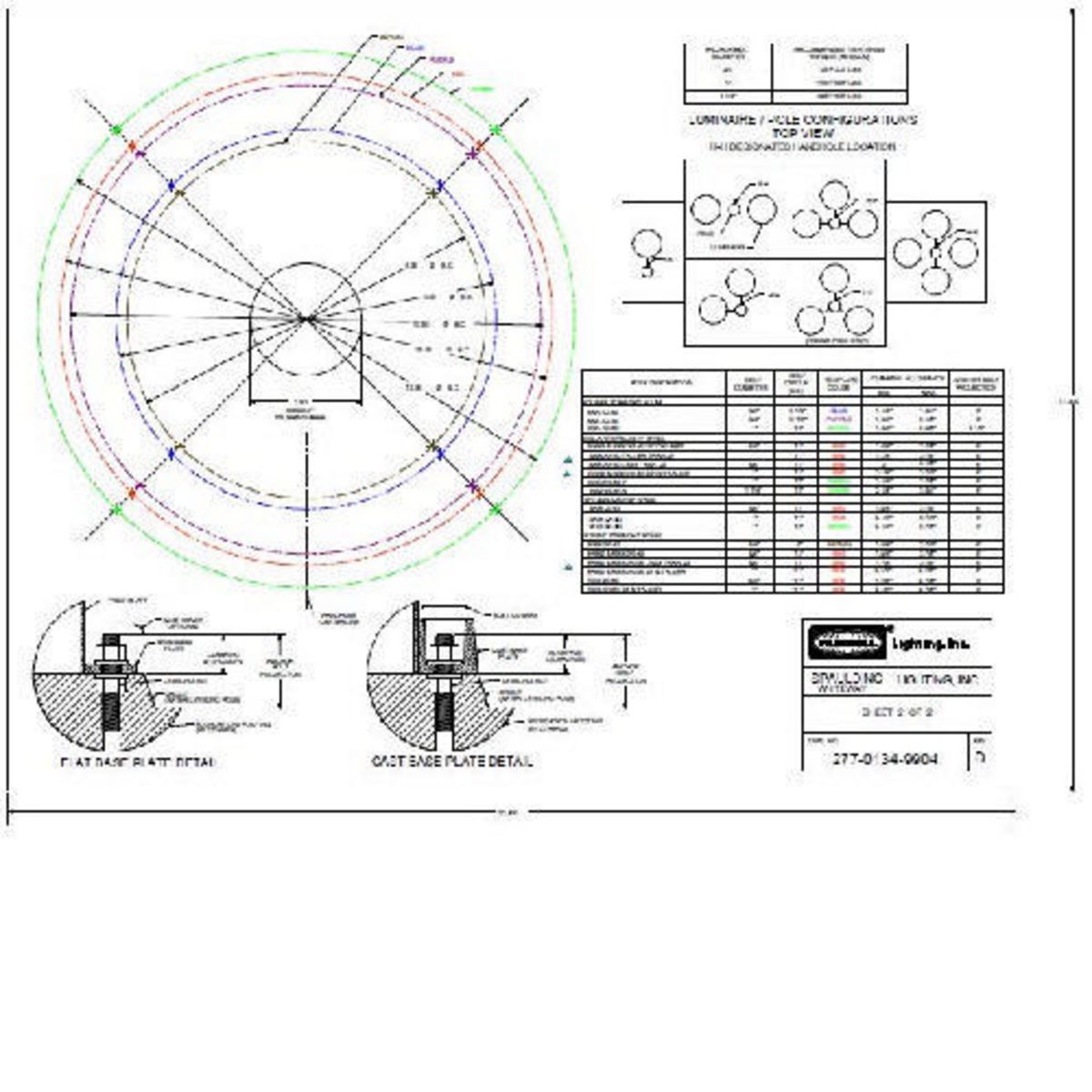 Product image for Current 27701349904 Anchor Bolt Composite Template