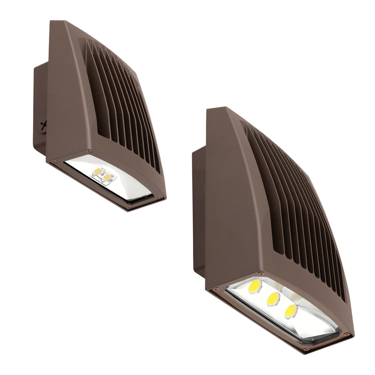 HUBBELL LIGHTING COLUMBIA LBIL4-40LW-EDU Wall-Mntd LED Luminaire,1584 Lumens 